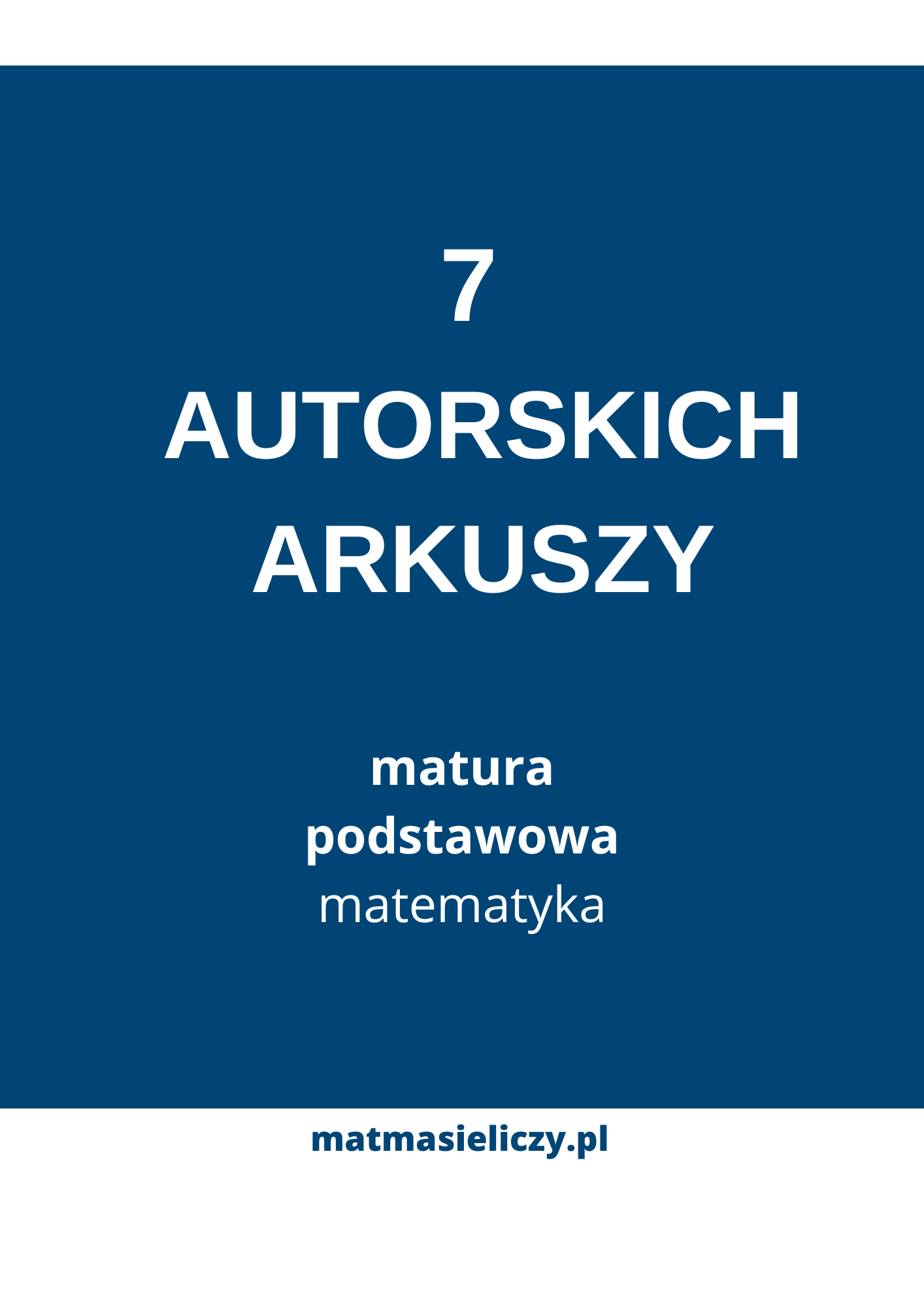 7 Autorskich Arkuszy